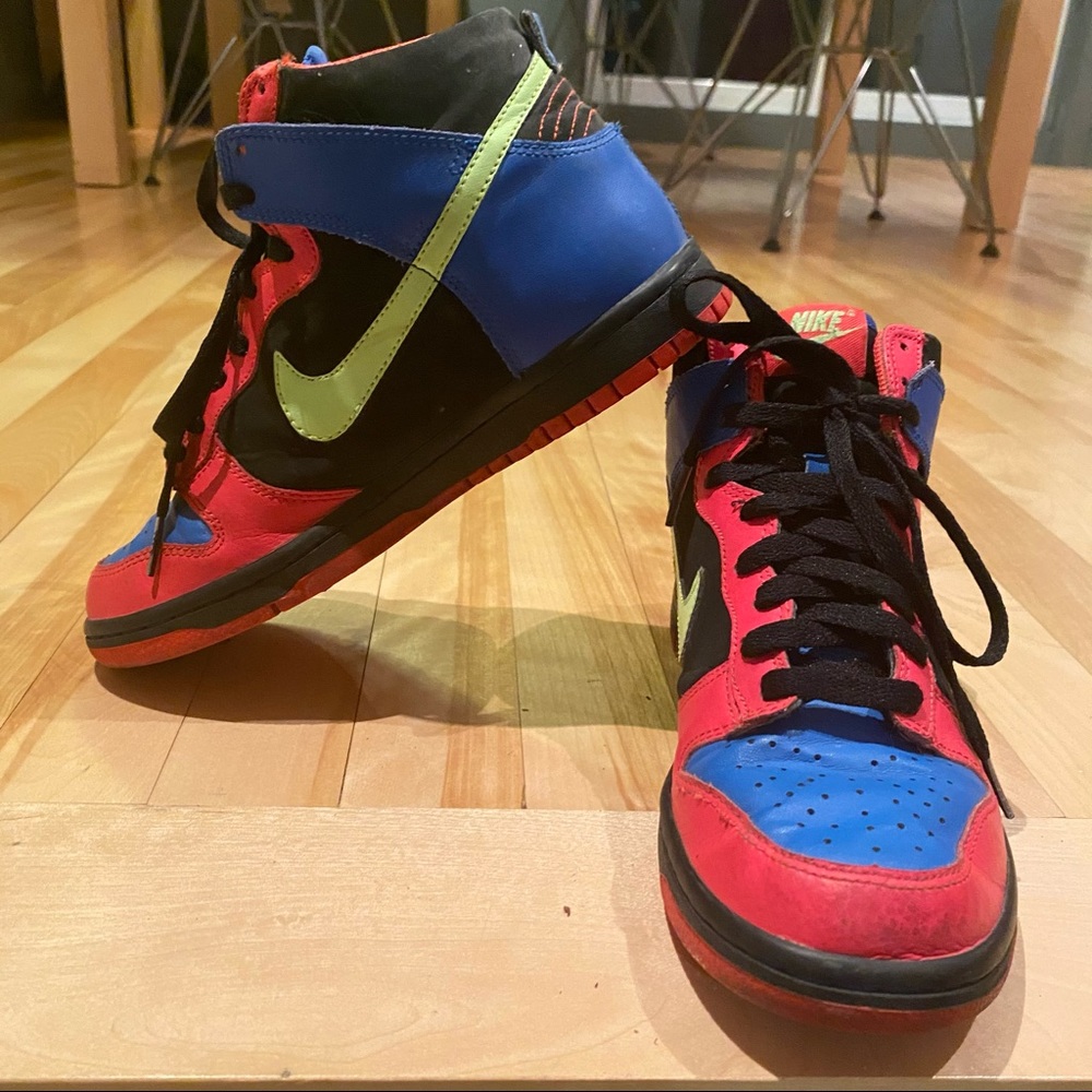 Vintage Nike Dunk High Sneakers
